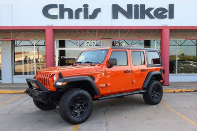 2018 Jeep Wrangler Unlimited Sport S