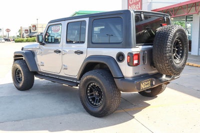2018 Jeep Wrangler Unlimited Sport S 4x4