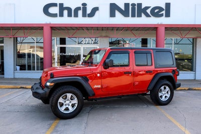 2018 Jeep Wrangler Unlimited Sport S 4x4