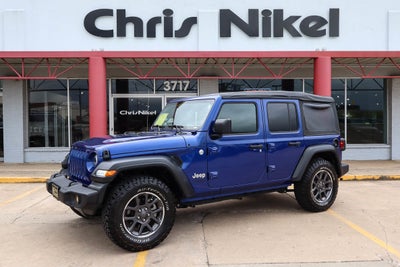 2018 Jeep Wrangler Unlimited Sport S 4x4