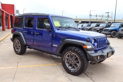 2018 Jeep Wrangler Unlimited Sport S 4x4