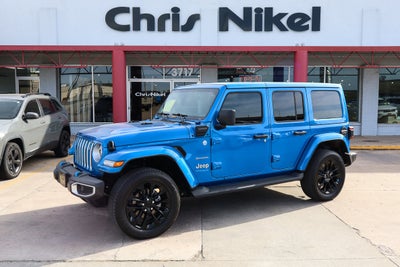 2022 Jeep Wrangler 4xe Unlimited Sahara