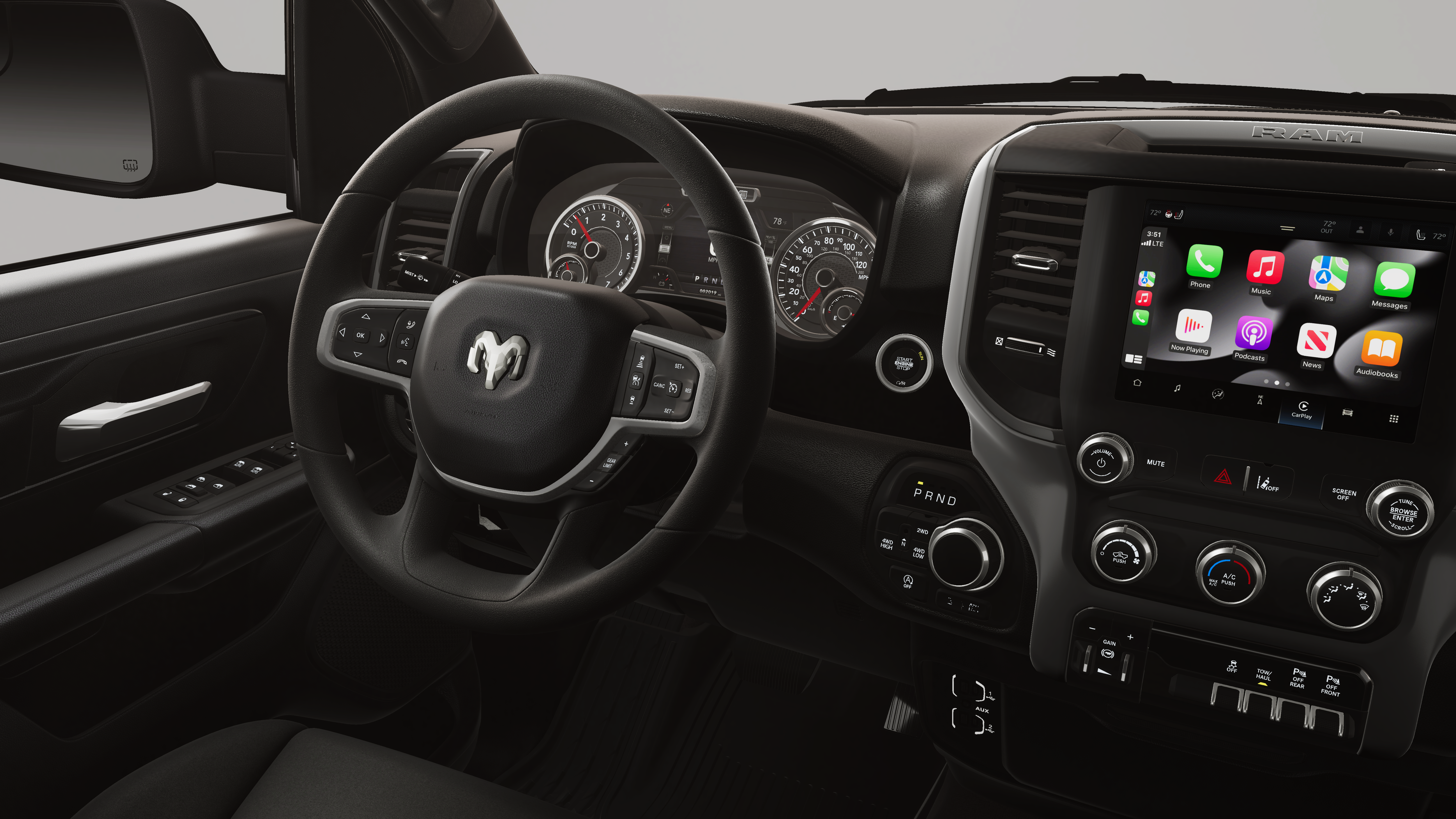 2026 RAM 1500 Warlock 4x4 Crew Cab 5'7 Box