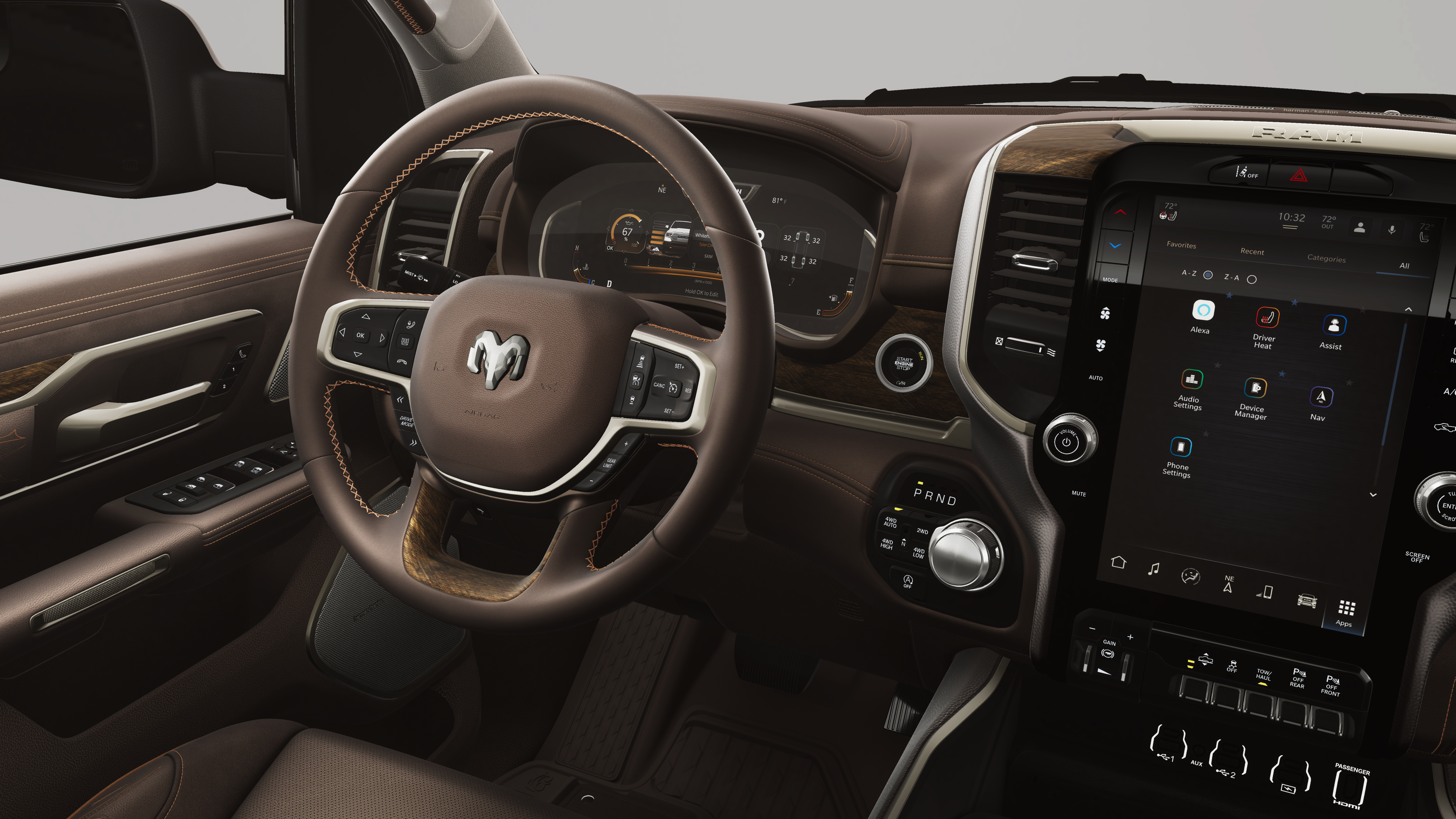 2026 RAM 1500 Longhorn 4x4 Crew Cab 5'7 Box