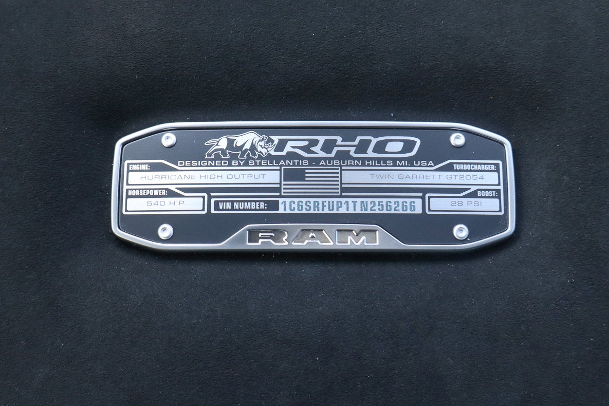 2026 RAM 1500 RHO 4x4 Crew Cab 5'7 Box