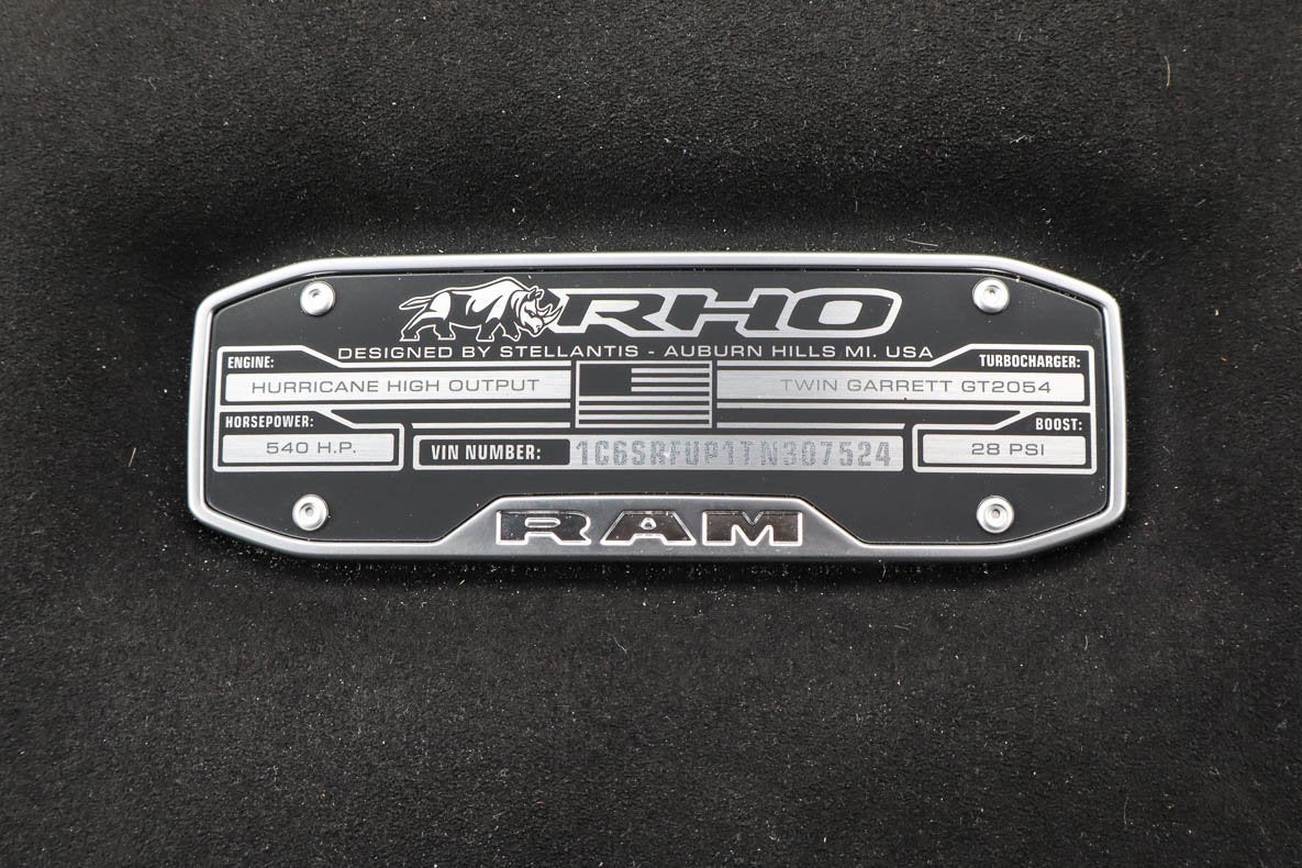 2026 RAM 1500 RHO 4x4 Crew Cab 5'7 Box