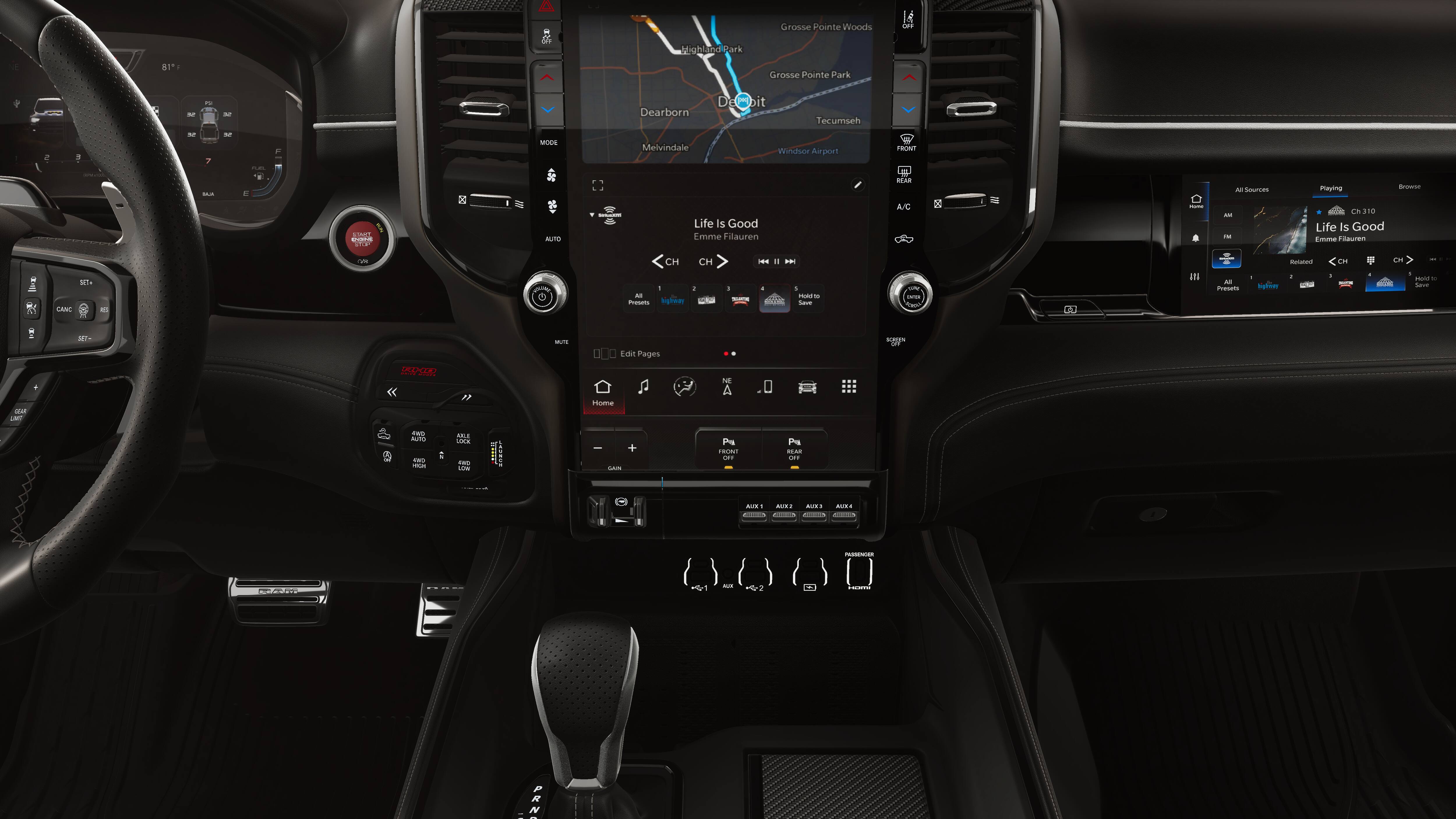 2026 RAM 1500 RHO 4x4 Crew Cab 5'7 Box