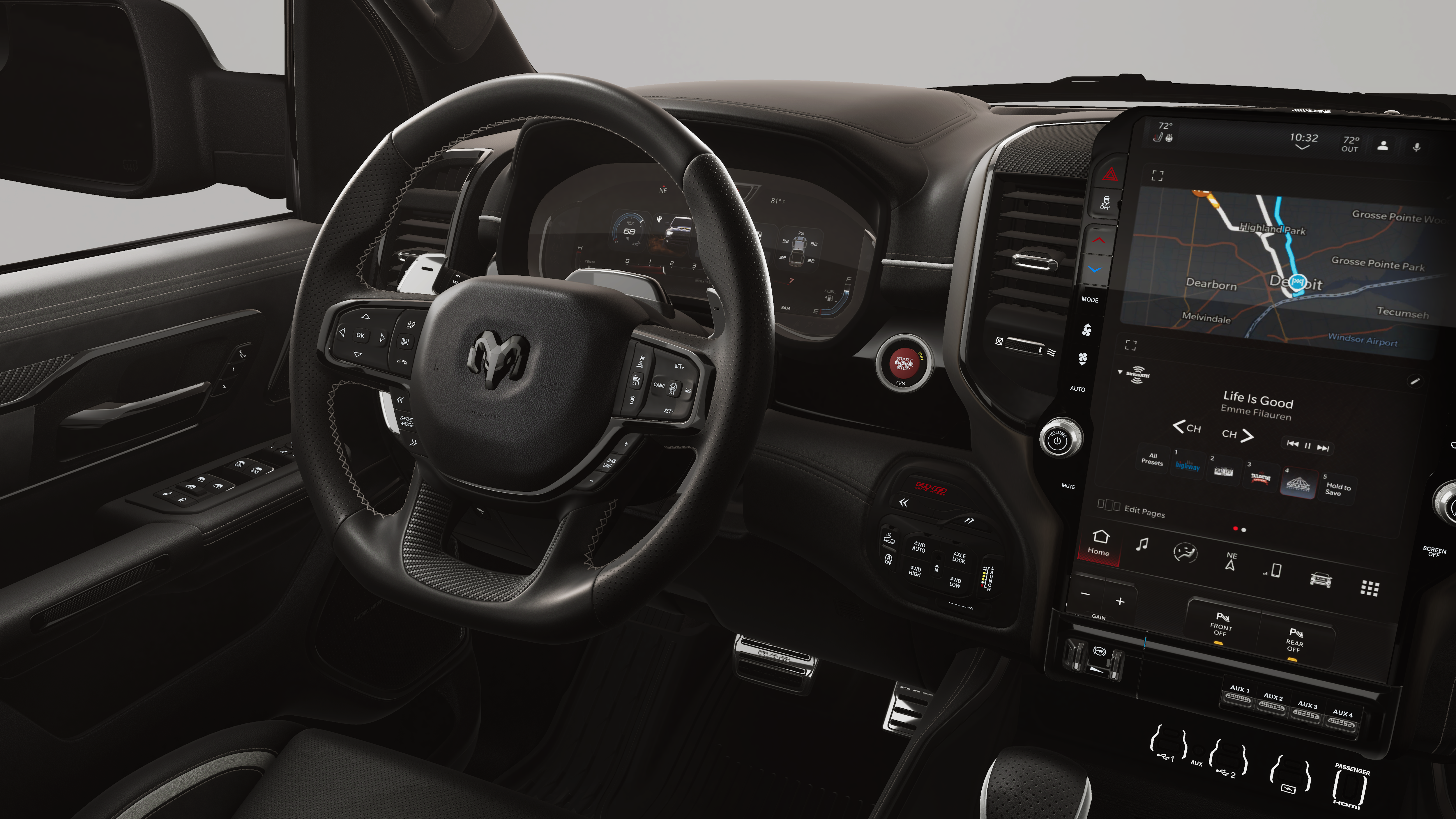 2026 RAM 1500 RHO 4x4 Crew Cab 5'7 Box