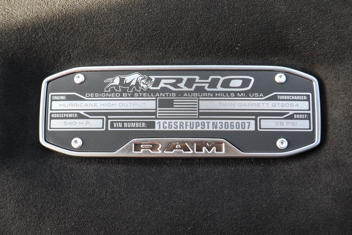 2026 RAM 1500 RHO 4x4 Crew Cab 5'7 Box