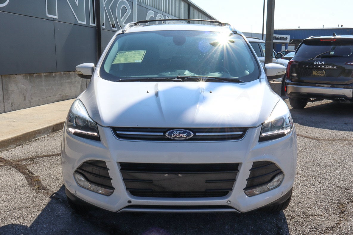 Used 2013 Ford Escape Titanium with VIN 1FMCU9J93DUC23436 for sale in Broken Arrow, OK