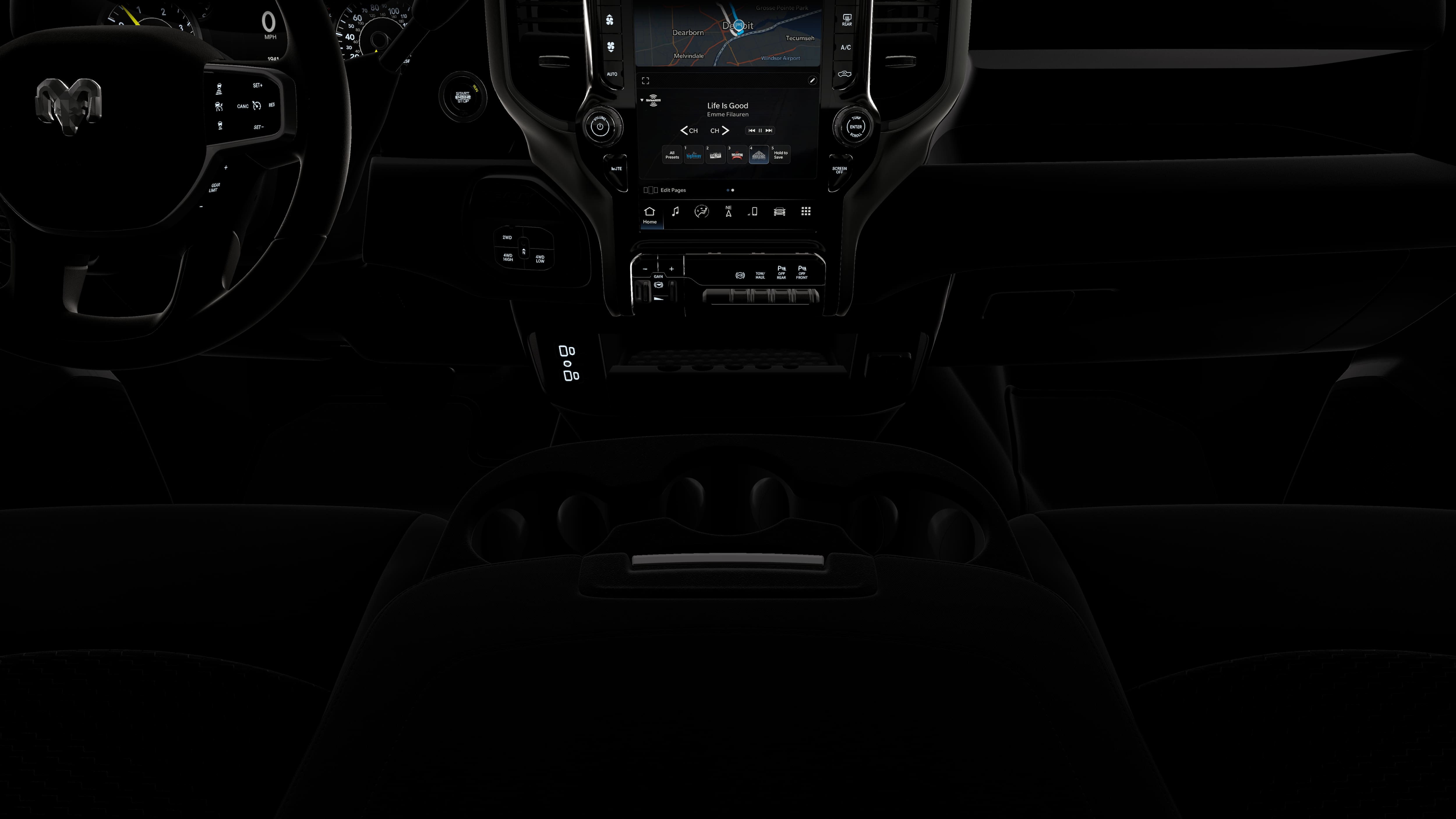 2026 RAM 2500 Black Express 4x4 Crew Cab 6'4 Box