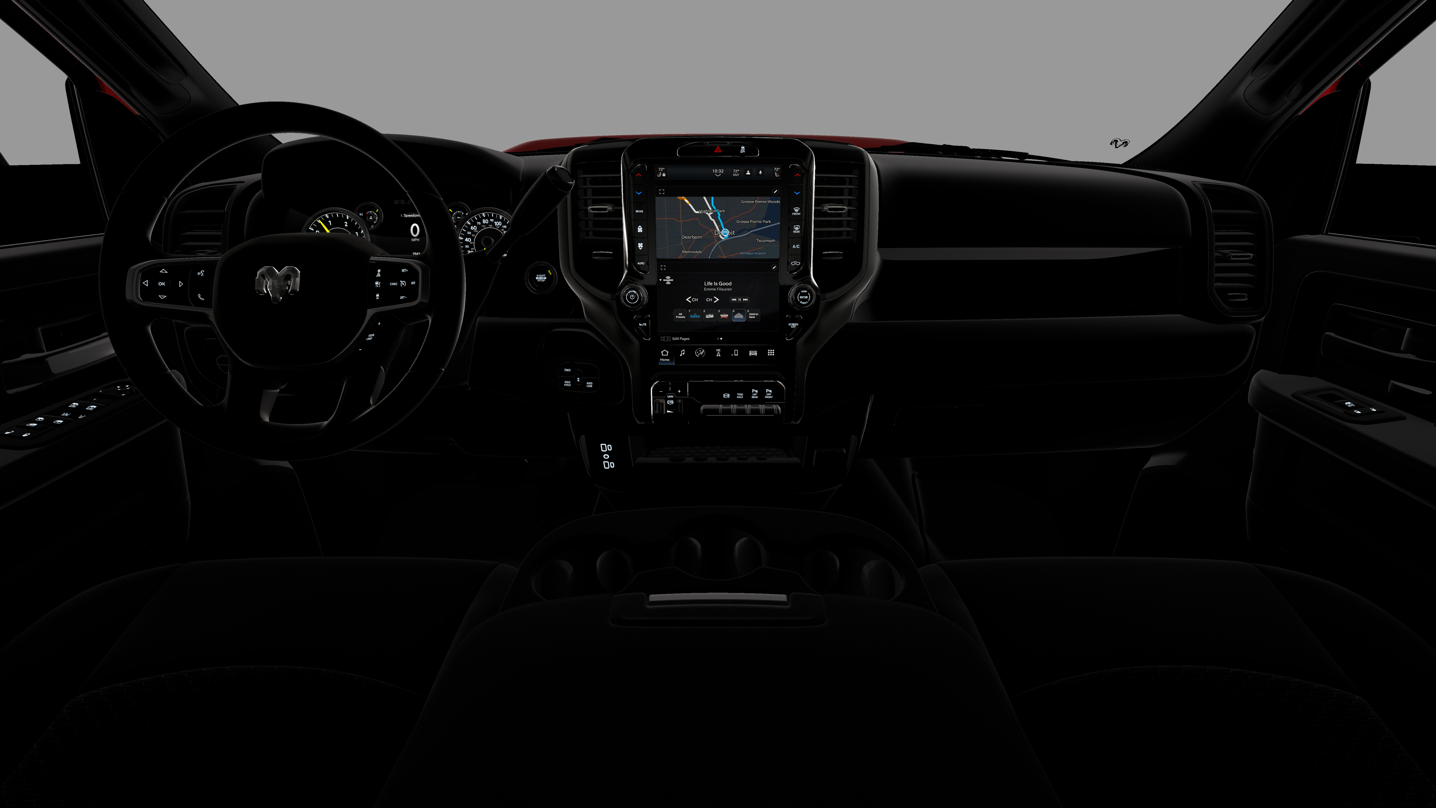 2026 RAM 2500 Black Express 4x4 Crew Cab 6'4 Box
