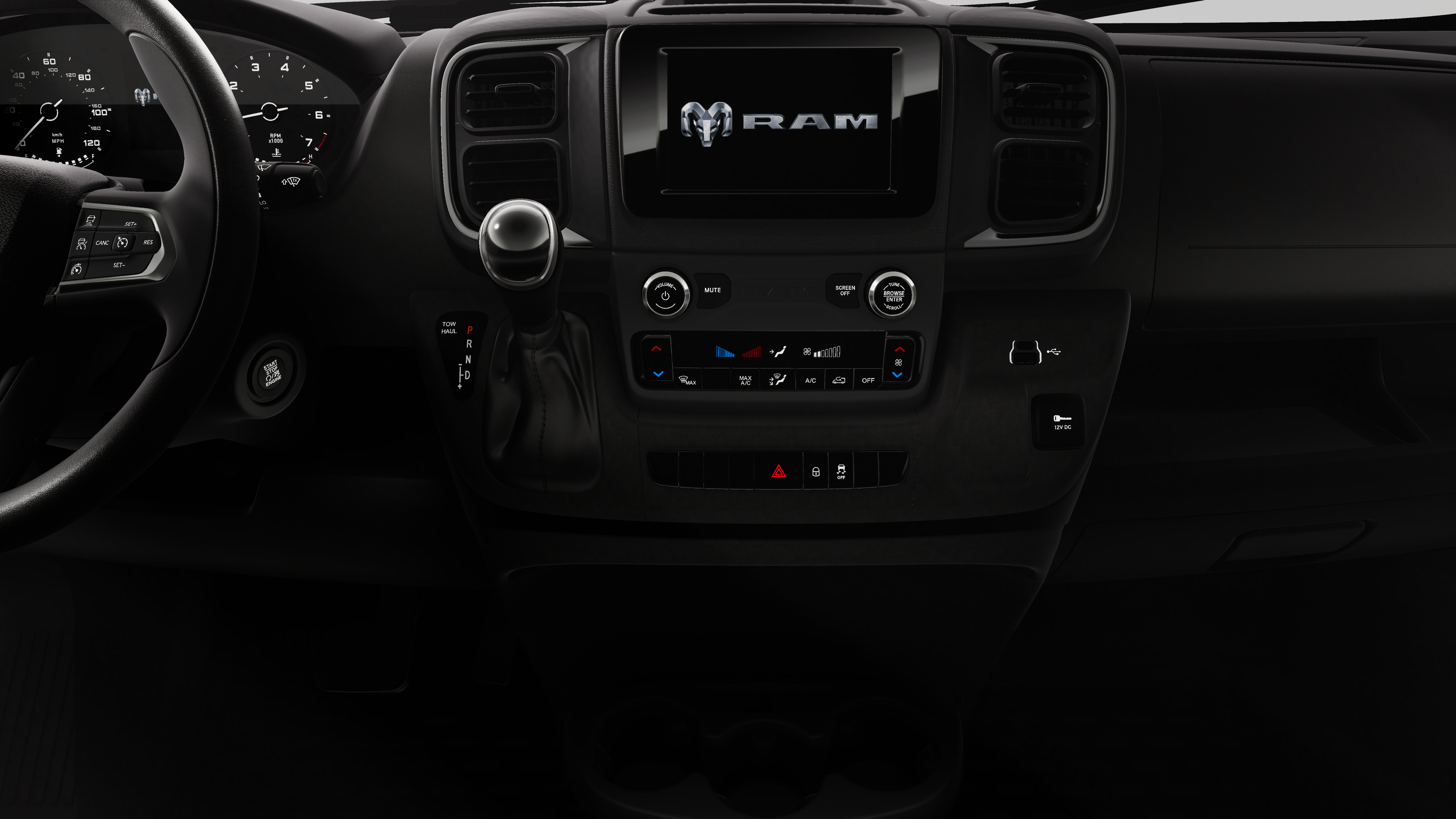 2026 RAM ProMaster Cargo Van Tradesman 2500 High Roof 159 WB w/Pass Seat