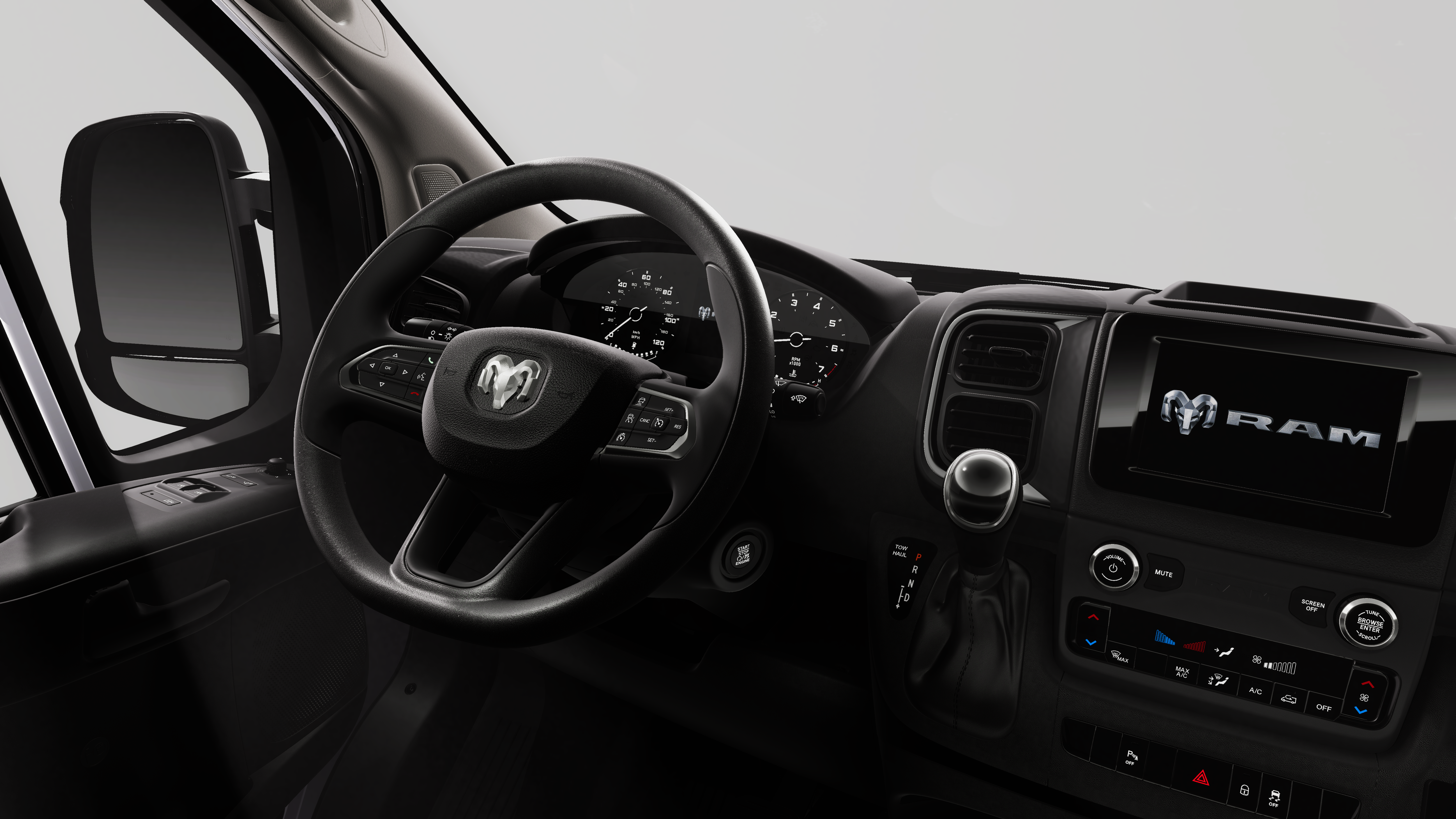 2026 RAM ProMaster Cargo Van Tradesman 3500 High Roof 159 WB w/Pass Seat