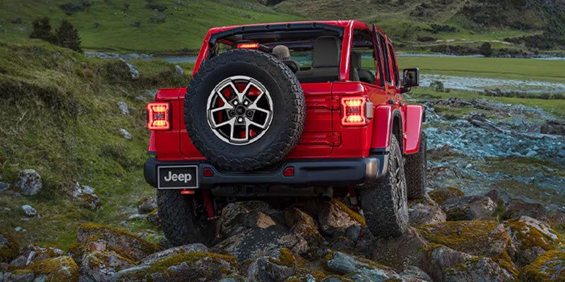 2026 Jeep Wrangler Rear View